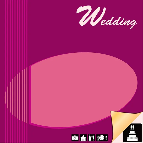 Wedding planner — Stock Vector