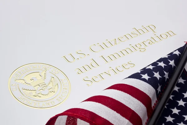 U.S. avdelning av homeland security logotyp — Stockfoto