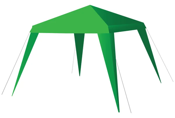 Tent Solar Flare — Stock Vector