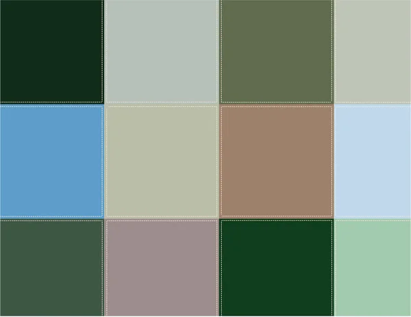 Pâte de carrés colorés — Image vectorielle