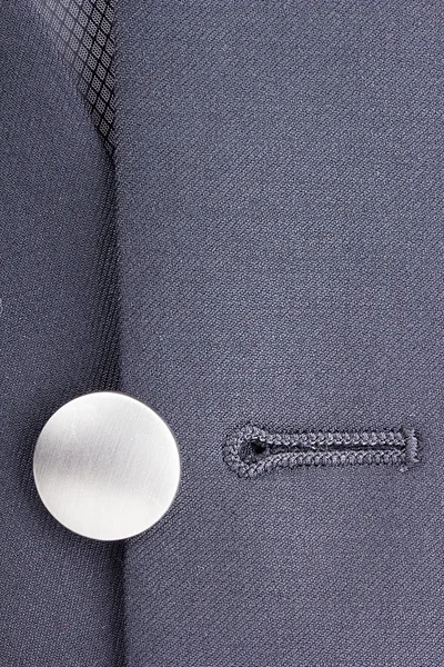 Silver Button — Stock Photo, Image