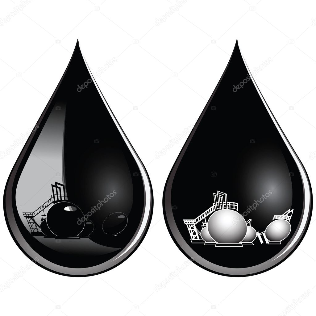 Drop of oil
