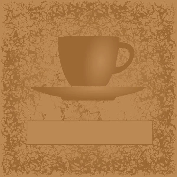 Koffie Achtergrond — Stockvector