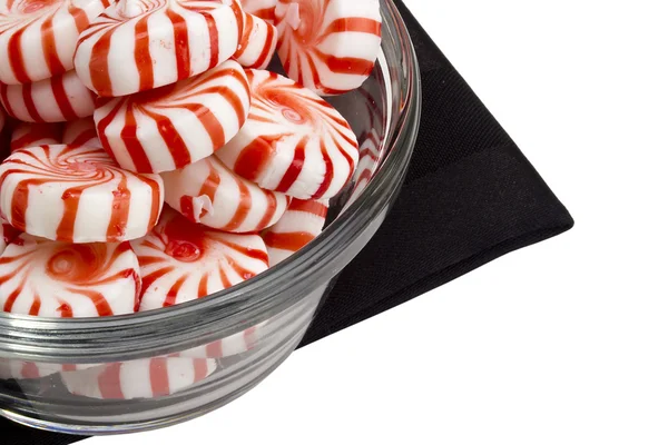 Red Striped Peppermints — Stock Photo, Image