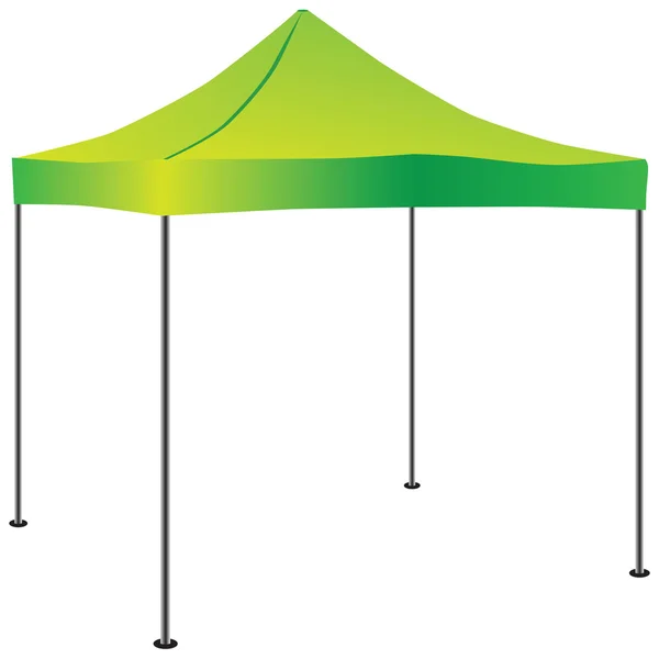 Commercial Pop-Up Tent — Stock Vector