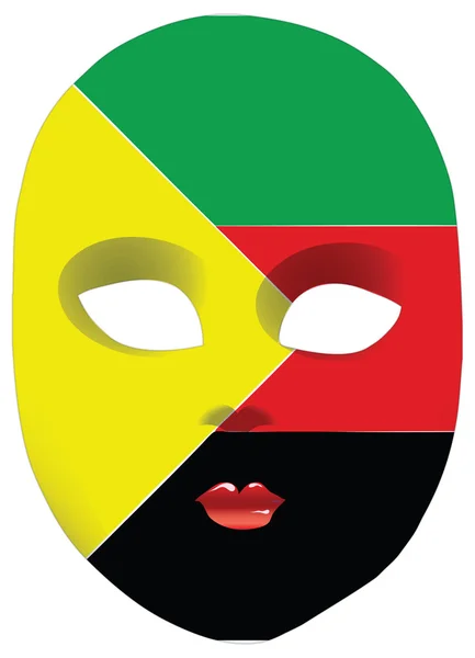 Máscara Azawad — Vector de stock