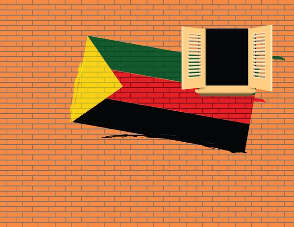 Flagga azawad — Stock vektor