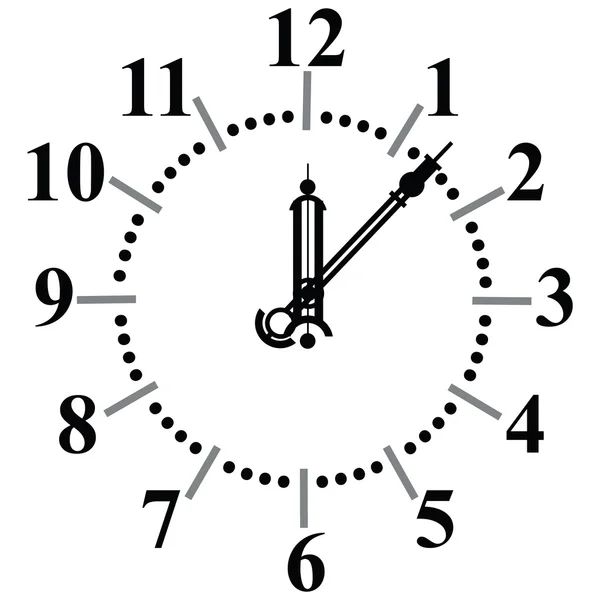 Reloj de línea — Archivo Imágenes Vectoriales