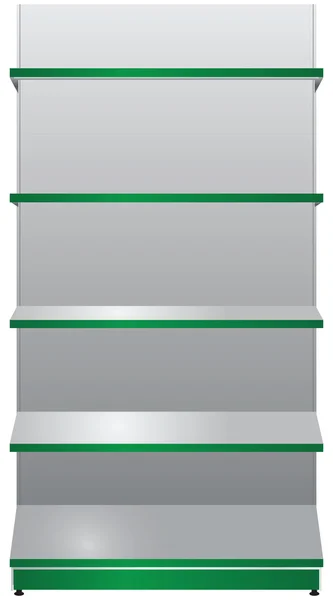 Zeitschriftenregal — Stockvektor