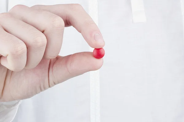 Red Tablet — Stock Photo, Image