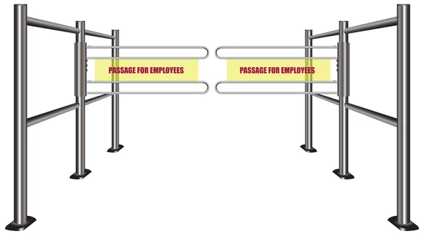 Passage für Arbeitnehmer — Stockvektor