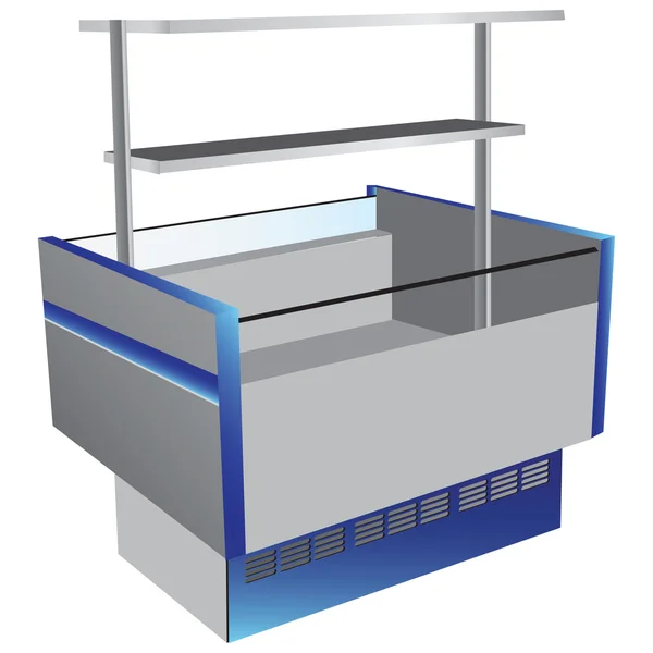 Refrigerador de baja temperatura — Vector de stock