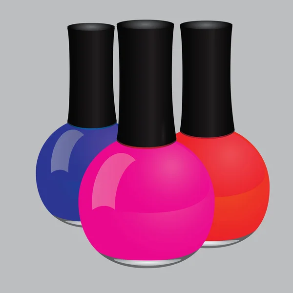 Esmalte de uñas — Vector de stock