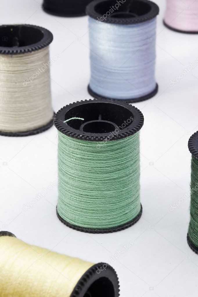 Green Thread Isolated Stock Photos and Pictures - 62,359 Images