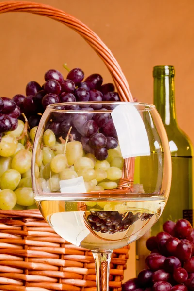 Ein Glas Wein — Stockfoto