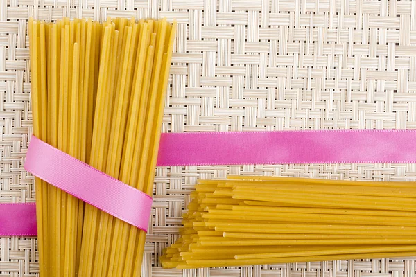 Golden Pasta — Stock Photo, Image