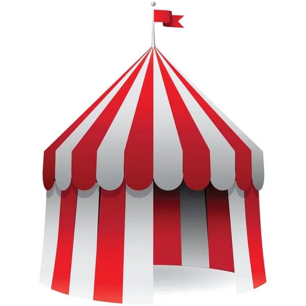 Tente de cirque — Image vectorielle