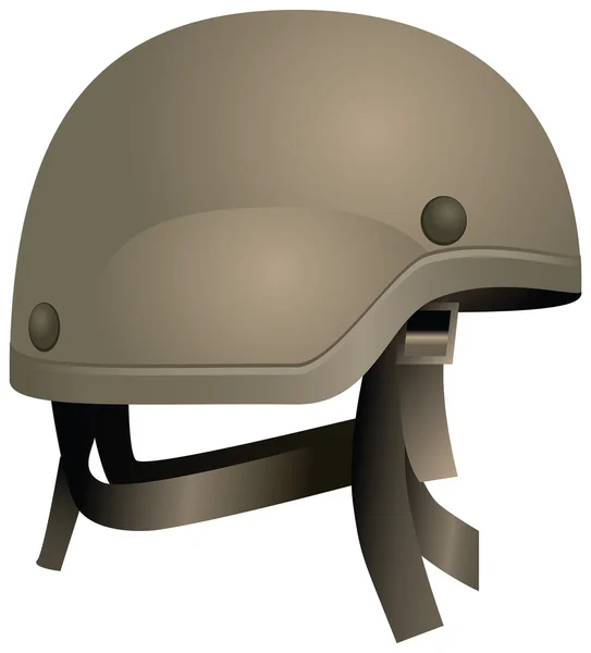 Modern combat helmets — Stock Vector