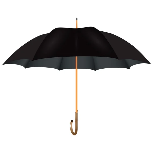 Paraguas masculino — Vector de stock
