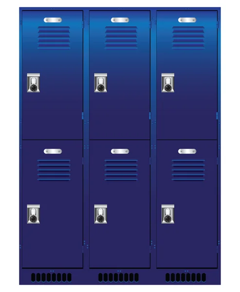 Individual locker — Stock Vector