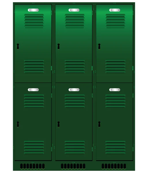 Individual locker — Stock Vector