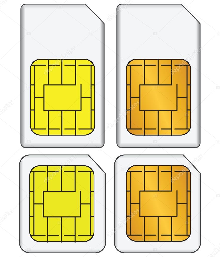 Set of SIM cards
