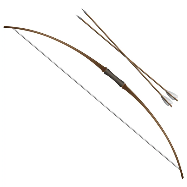 狩猟弓 — ストックベクタ
