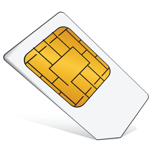 Carte SIM — Image vectorielle