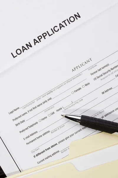 Loan Application Royalty Free Stock Images