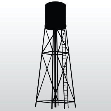 Water Tower clipart
