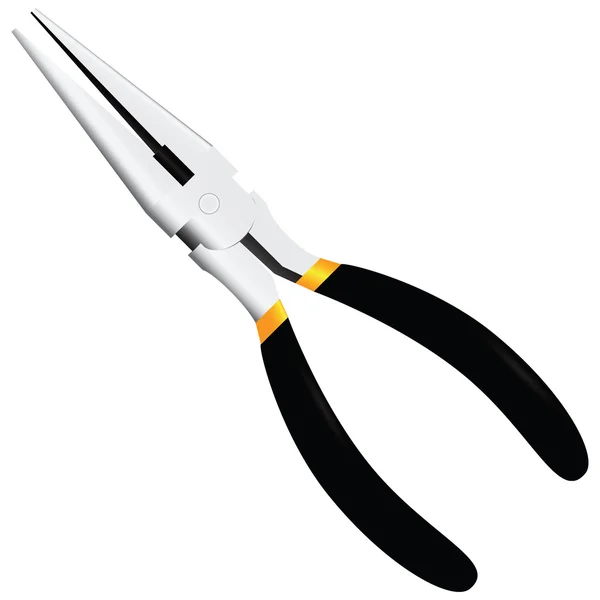 Long Nose Pliers — Stock Vector