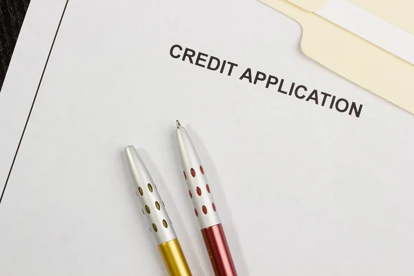 Kredi başvurusu — Stok fotoğraf