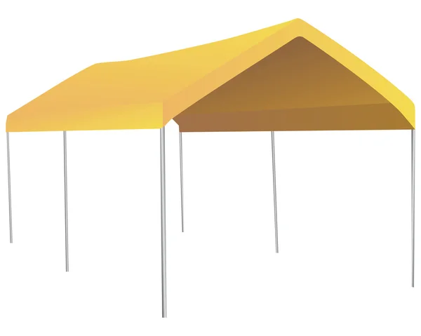 Six-Leg Canopy — Stock Vector