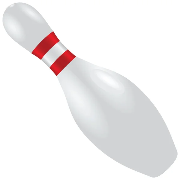 Bowling pin — Vettoriale Stock