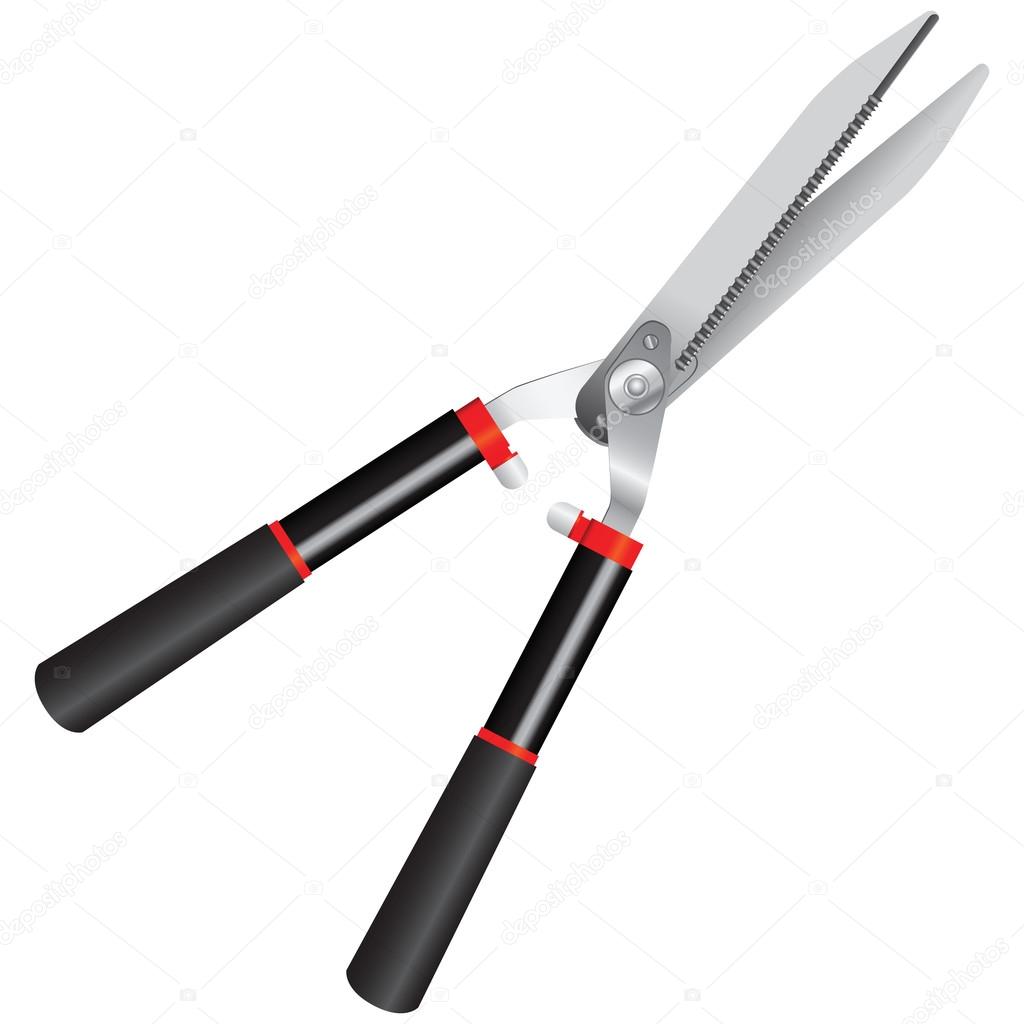 Large garden shears Stock Vector Image by ©VIPDesignUSA 23351708