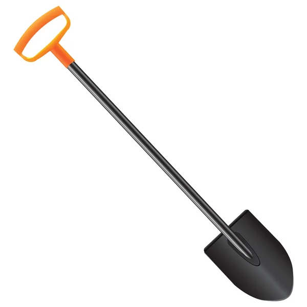 Big shovel — Stock Vector