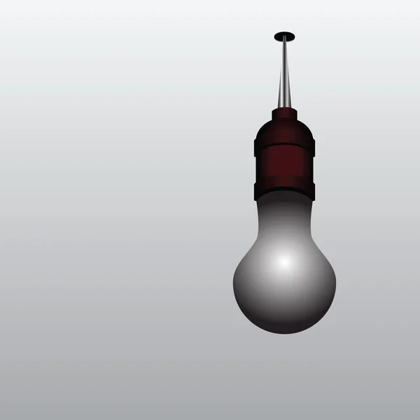 Спалена лампочка — стоковий вектор