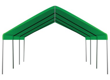 Large industrial shed clipart