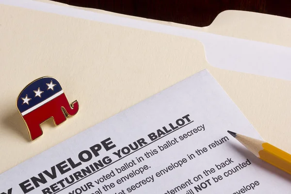 Secrecy envelope. Campaign events. — Stock Photo, Image