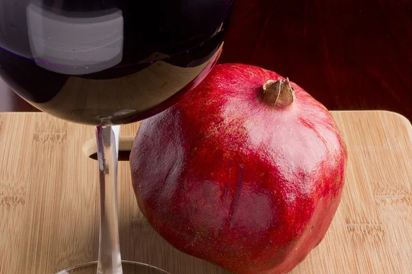 Pomegranate wine — Stock Photo, Image