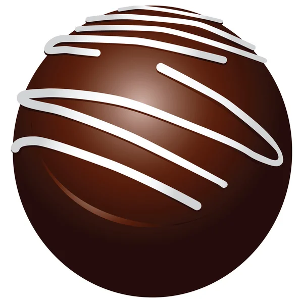 Bonbons au chocolat — Image vectorielle