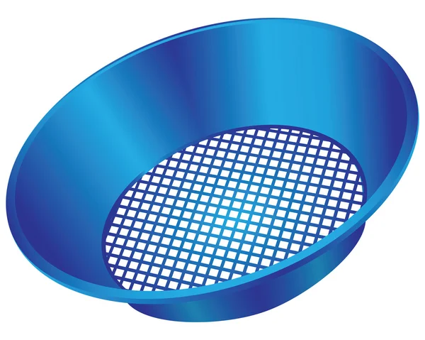 Plastic sieve — Stock Vector