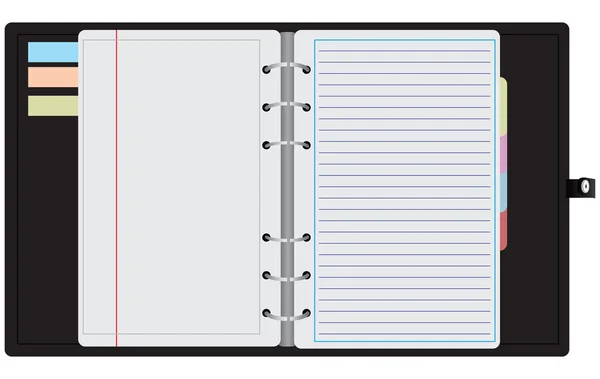 オーガナイザーを開く — ストックベクタ
