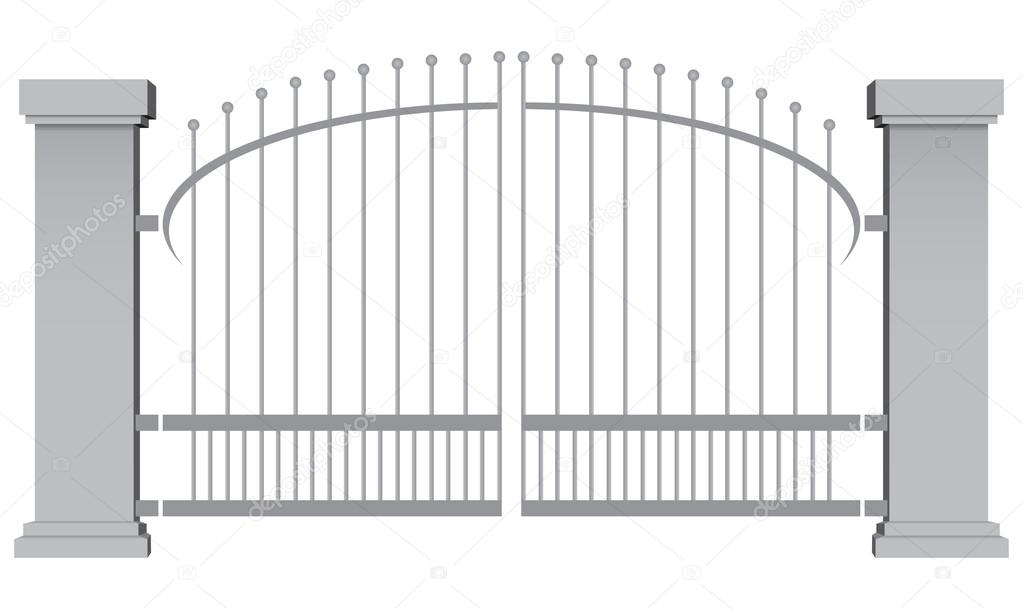 Steel gates