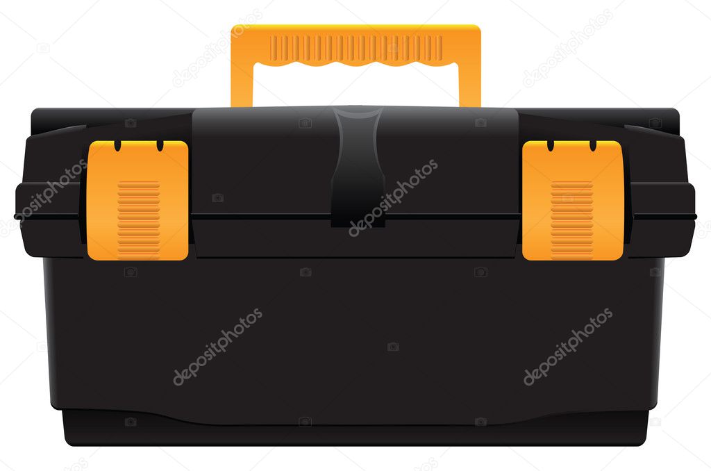 Empty Toolbox Clipart