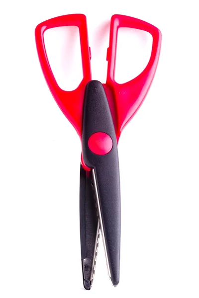 Scissors with red handles — Stock Photo, Image