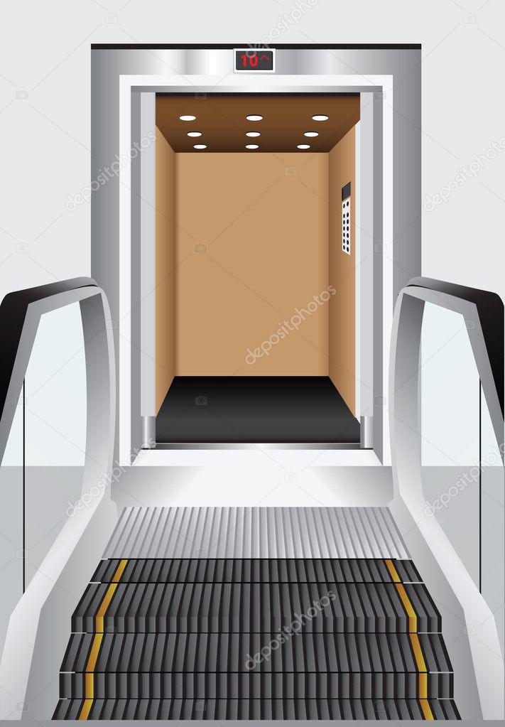 Elevator - escalator