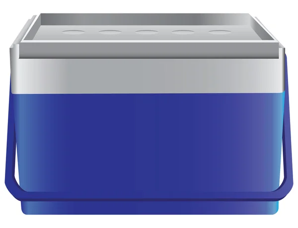 Portable huishoudelijke koelkast — Stockvector