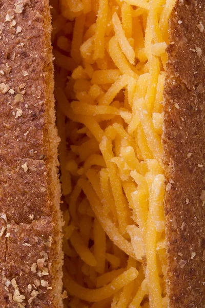 Sandwich au fromage râpé — Photo