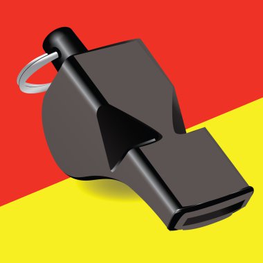 Referee kit Soccer vector